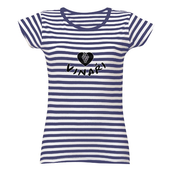 Tričko s potiskem Vodácké i na jachtu - Vinaři